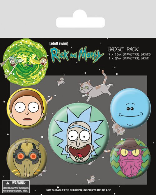 RICK AND MORTY (HEADS)