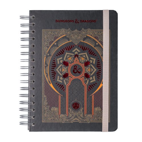 DUNGEONS AND DRAGONS A5 NOTEBOOK
