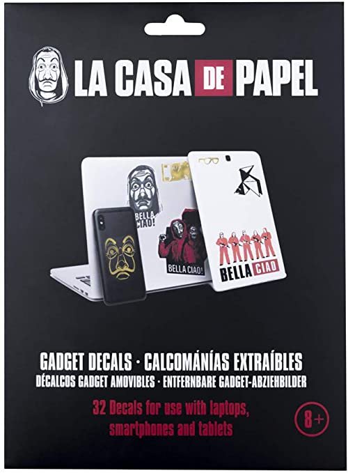 GADGET DECALS LA CASA DE PAPEL