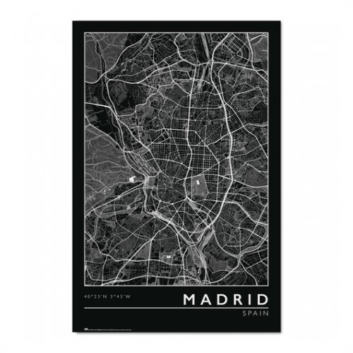 MADRID CITY MAP ΑΦΙΣΑ 61X91