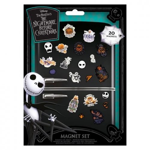 THE NIGHTMARE BEFORE CHRISTMAS (COLOURFUL SHADOWS)  MAGNET SET