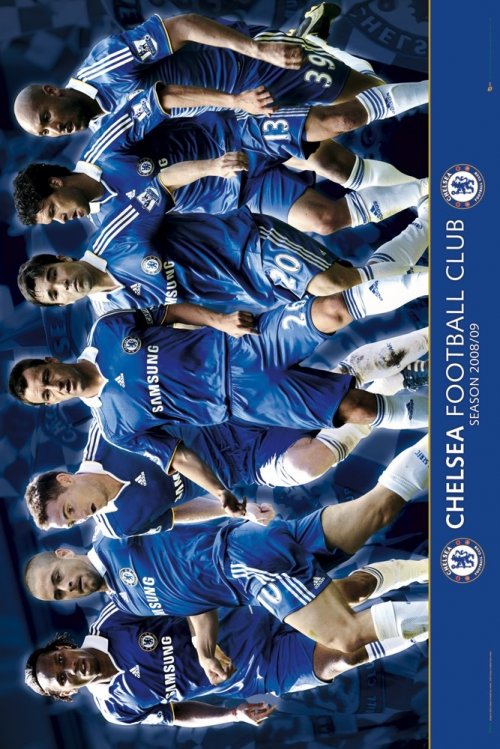 CHELSEA FOOTBALL CLUB TEAM 2008/200