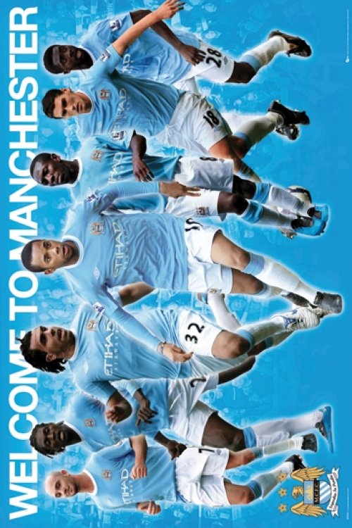 MANCHESTER CITY PLAYERS 09/10